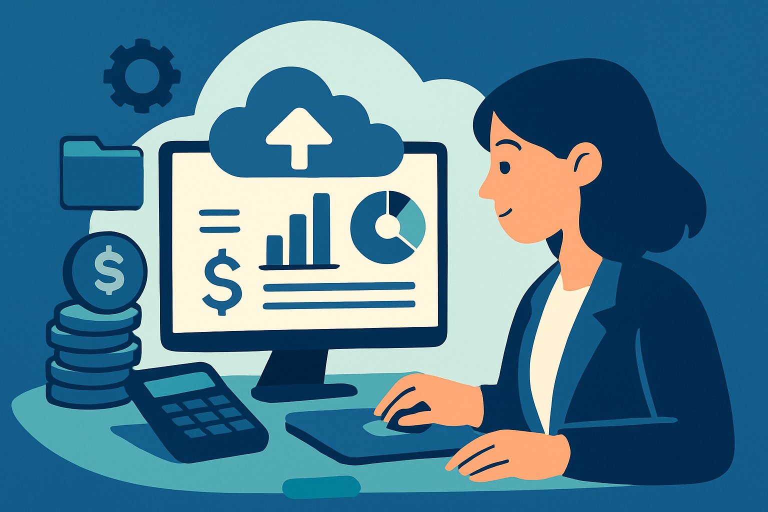 Les fonctionnalités de la comptabilité cloud FinanceCore Enterprise